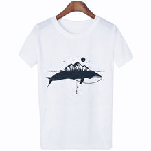 Load image into Gallery viewer, Women's Vintage Whale T-Shirt
