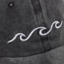 Load image into Gallery viewer, Sea Wave Embroidered Baseball Cap