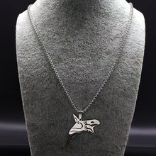 Load image into Gallery viewer, Stainless Steel Artistic Dolphin Necklace