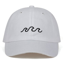 Load image into Gallery viewer, Sea Wave Embroidered Baseball Cap