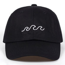 Load image into Gallery viewer, Sea Wave Embroidered Baseball Cap