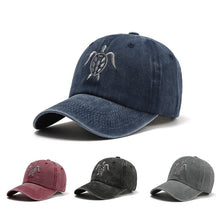 Load image into Gallery viewer, Embroidered Sea Turtle Baseball Cap