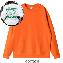 Load image into Gallery viewer, Women's Create A Kinder Planet Oversized Street Sweatshirt
