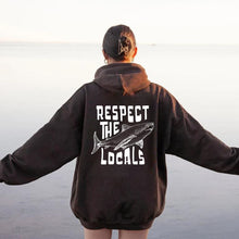 Load image into Gallery viewer, Women's Respect The Locals Hoodie