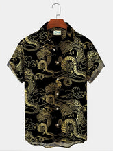 Load image into Gallery viewer, Men's Ocean Animals (Many Styles) Collared Shirts