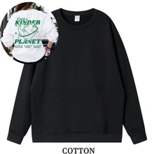 Load image into Gallery viewer, Women's Create A Kinder Planet Oversized Street Sweatshirt