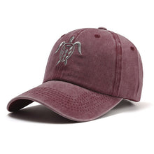 Load image into Gallery viewer, Embroidered Sea Turtle Baseball Cap