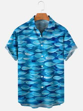 Load image into Gallery viewer, Men's Ocean Animals (Many Styles) Collared Shirts