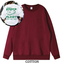 Load image into Gallery viewer, Women's Create A Kinder Planet Oversized Street Sweatshirt