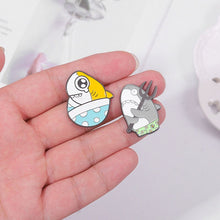 Load image into Gallery viewer, Marine Life Shark Head Enamel Pins/Badges