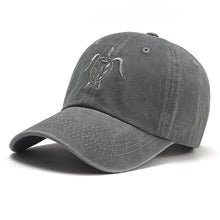 Load image into Gallery viewer, Embroidered Sea Turtle Baseball Cap