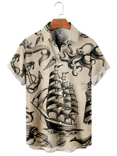 Load image into Gallery viewer, Men's Ocean Animals (Many Styles) Collared Shirts