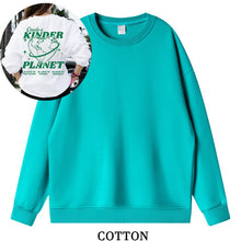 Load image into Gallery viewer, Women's Create A Kinder Planet Oversized Street Sweatshirt