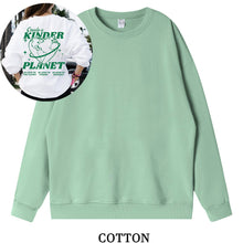 Load image into Gallery viewer, Women's Create A Kinder Planet Oversized Street Sweatshirt