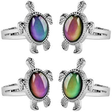 Load image into Gallery viewer, Silver/Blue Opal Marine Life Pendant Necklace