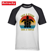Load image into Gallery viewer, Men's Skip A Straw Save A Turtle T-Shirt