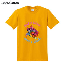 Load image into Gallery viewer, Men's Skip A Straw Save A Turtle TiDi T-shirt