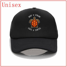 Load image into Gallery viewer, Skip A Straw Save A Turtle Hat - Adult & Kids Size available