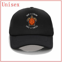 Load image into Gallery viewer, Skip A Straw Save A Turtle Hat - Adult & Kids Size available
