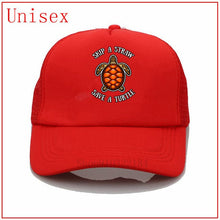Load image into Gallery viewer, Skip A Straw Save A Turtle Hat - Adult & Kids Size available