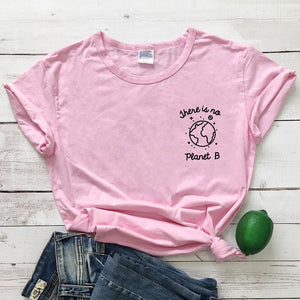 Women's There Is No Planet B Pocket Print T-shirt