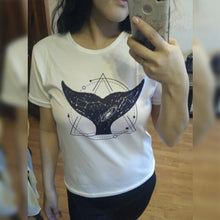 Load image into Gallery viewer, Women&#39;s Vintage Whale T-Shirt