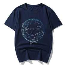 Load image into Gallery viewer, Men&#39;s Never Forget Geometric Whale T-Shirt