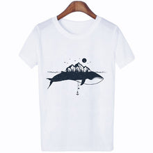 Load image into Gallery viewer, Women&#39;s Vintage Whale T-Shirt