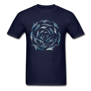 Men's Circular Sea Life T-Shirt