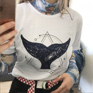 Women's Vintage Whale T-Shirt