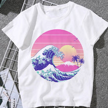 Load image into Gallery viewer, Women&#39;s Whale Kanagawa Wave T-Shirt