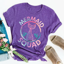 Load image into Gallery viewer, Women&#39;s Mermaid Squad T-Shirt