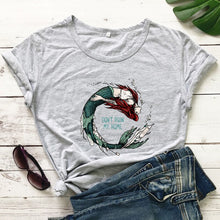 Load image into Gallery viewer, Women&#39;s Don&#39;t Ruin My Home Mermaid T-Shirt