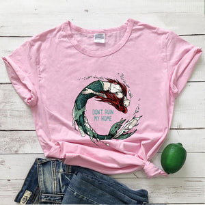 Women's Don't Ruin My Home Mermaid T-Shirt