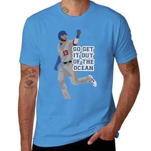 Men's Max Muncy: Go Get It Out of The Ocean T-Shirt