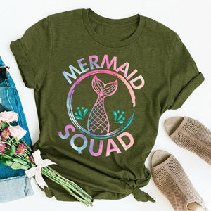 Women's Mermaid Squad T-Shirt
