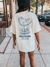Load image into Gallery viewer, Women&#39;s Don&#39;t Trash Where They Splash Vintage T-Shirt