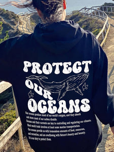 Protect Our Oceans Sweatshirt - Unisex