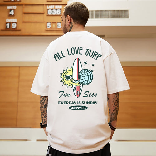 Men's All Love Surf - Everyday Is Sunday T-Shirt