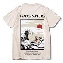 Load image into Gallery viewer, Men&#39;s Great Wave Cat T-Shirt
