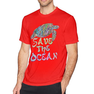 Save The Ocean - Rainbow Turtle T-Shirt