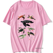 Load image into Gallery viewer, Sea Turtles World Retro T-Shirts