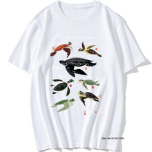Load image into Gallery viewer, Sea Turtles World Retro T-Shirts